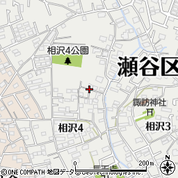 神奈川県横浜市瀬谷区相沢4丁目20周辺の地図