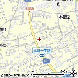 神奈川県横浜市瀬谷区本郷周辺の地図