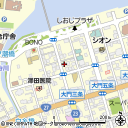近畿労働金庫舞鶴支店周辺の地図