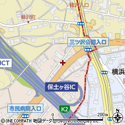 神奈川県横浜市保土ケ谷区岡沢町93周辺の地図