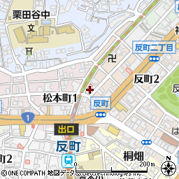 神奈川県横浜市神奈川区反町3丁目周辺の地図
