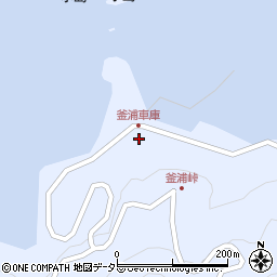 島根県出雲市釜浦町243周辺の地図