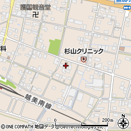 岐阜県加茂郡富加町羽生1525周辺の地図