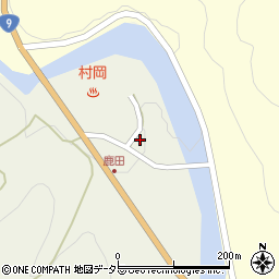 兵庫県美方郡香美町村岡区鹿田84周辺の地図
