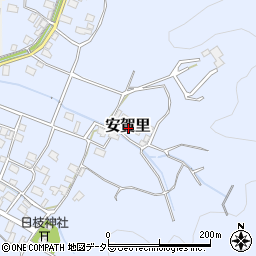 福井県三方上中郡若狭町安賀里周辺の地図