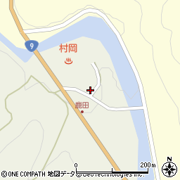 兵庫県美方郡香美町村岡区鹿田75周辺の地図