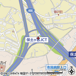 神奈川県横浜市保土ケ谷区峰沢町363周辺の地図