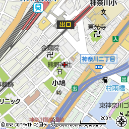 ケイヒン本社ビル周辺の地図