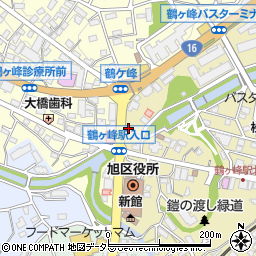 グランフェリオ横浜鶴ヶ峰周辺の地図