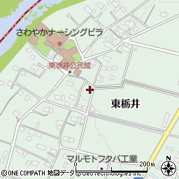 岐阜県美濃加茂市下米田町東栃井238周辺の地図