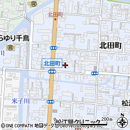 島根県松江市北田町45周辺の地図