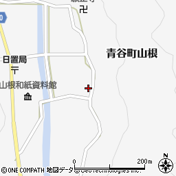 鳥取県鳥取市青谷町山根598周辺の地図