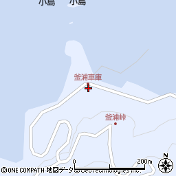 島根県出雲市釜浦町252周辺の地図