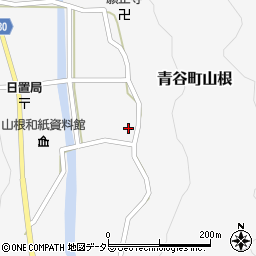 鳥取県鳥取市青谷町山根601周辺の地図