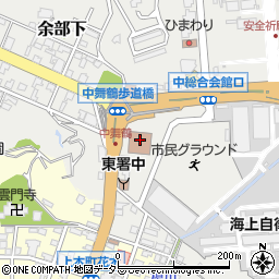 舞鶴市ボランティアセンター周辺の地図