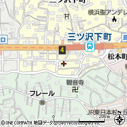 神奈川県横浜市神奈川区三ツ沢下町4-15周辺の地図