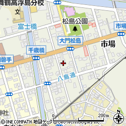 京都府舞鶴市溝尻55周辺の地図