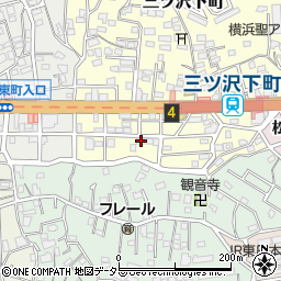 神奈川県横浜市神奈川区三ツ沢下町5-20周辺の地図
