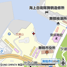 舞鶴海友クラブ周辺の地図