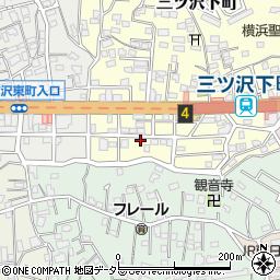 神奈川県横浜市神奈川区三ツ沢下町5-18周辺の地図