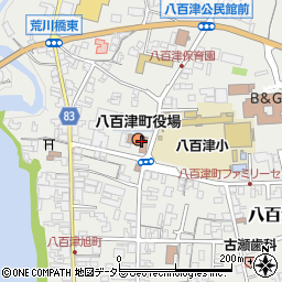 岐阜県加茂郡八百津町周辺の地図
