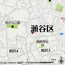 神奈川県横浜市瀬谷区相沢3丁目36周辺の地図