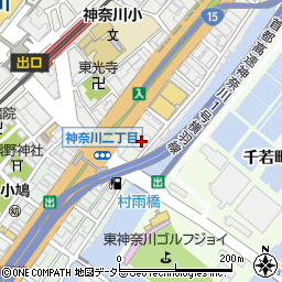 ガリバー東神奈川店周辺の地図