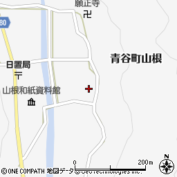 鳥取県鳥取市青谷町山根600周辺の地図