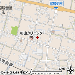 岐阜県加茂郡富加町羽生1485周辺の地図