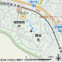 餅田商店周辺の地図