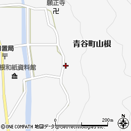 鳥取県鳥取市青谷町山根539周辺の地図