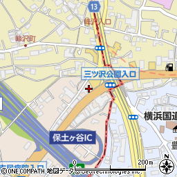 神奈川県横浜市保土ケ谷区岡沢町87周辺の地図
