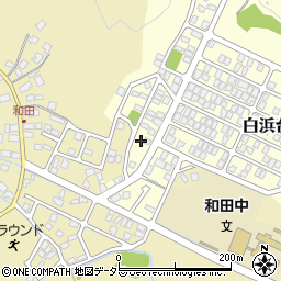 京都府舞鶴市白浜台72-38周辺の地図