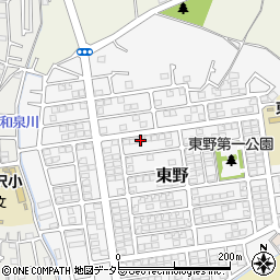 神奈川県横浜市瀬谷区東野121-4周辺の地図