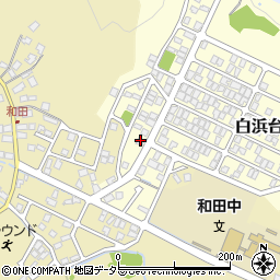 京都府舞鶴市白浜台72-16周辺の地図