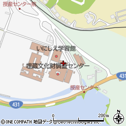島根県　埋蔵文化財調査センター周辺の地図