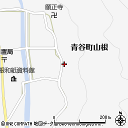 鳥取県鳥取市青谷町山根540周辺の地図