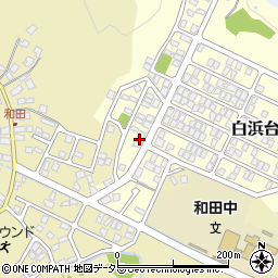 京都府舞鶴市白浜台72-17周辺の地図