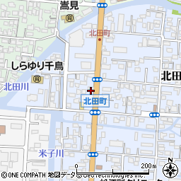 島根県松江市北田町41周辺の地図