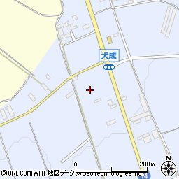 千葉県市原市犬成1068周辺の地図