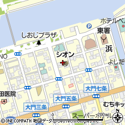 シオン幼稚園周辺の地図
