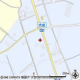 千葉県市原市犬成1068-3周辺の地図