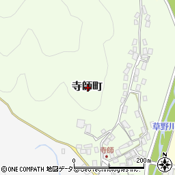 滋賀県長浜市寺師町周辺の地図