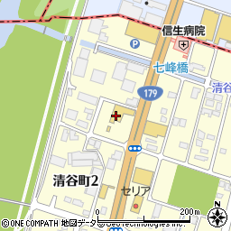 トヨタカローラ鳥取倉吉店周辺の地図