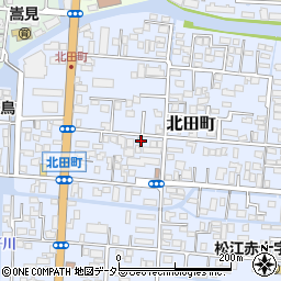 島根県松江市北田町49周辺の地図