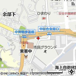 京都府舞鶴市余部下1205周辺の地図
