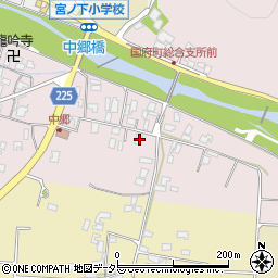 鳥取県鳥取市国府町町屋246周辺の地図