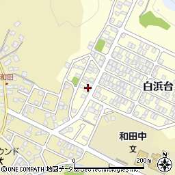 京都府舞鶴市白浜台72-19周辺の地図