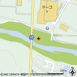 庄中橋周辺の地図