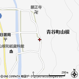 鳥取県鳥取市青谷町山根595周辺の地図